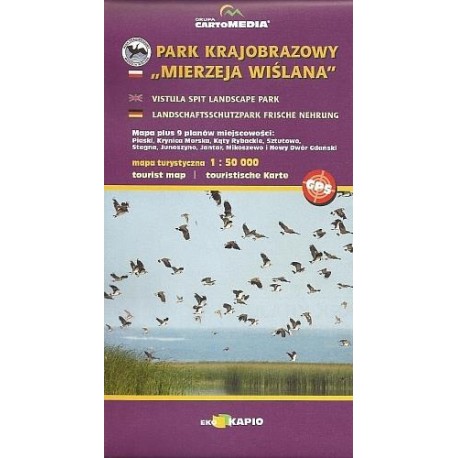 Park Krajobrazowy Mierzeja Wiślana - sześć planów miejscowości