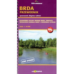 Brda, Zbrzyca, Wielki Kanał Brdy, Czerska Struga 1:50 000